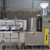 潤金專業生產加厚鋼板 性能穩定 節能型豆腐成型機 自動豆腐機價