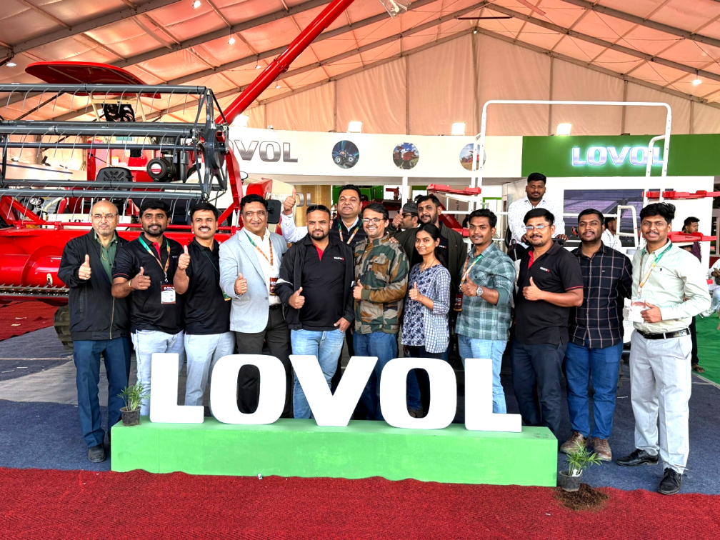 赋能印度农业现代化丨潍柴雷沃亮相第33届印度浦那国际农业展
