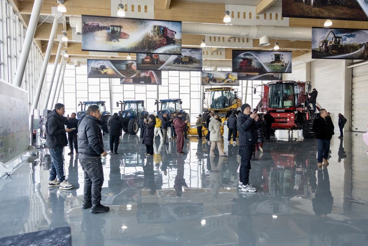 農(nóng)機手培訓走進凱斯紐荷蘭哈爾濱基地，“實景”教學收獲滿滿