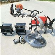 割草机四冲程背负式电动松土机草坪机打草机